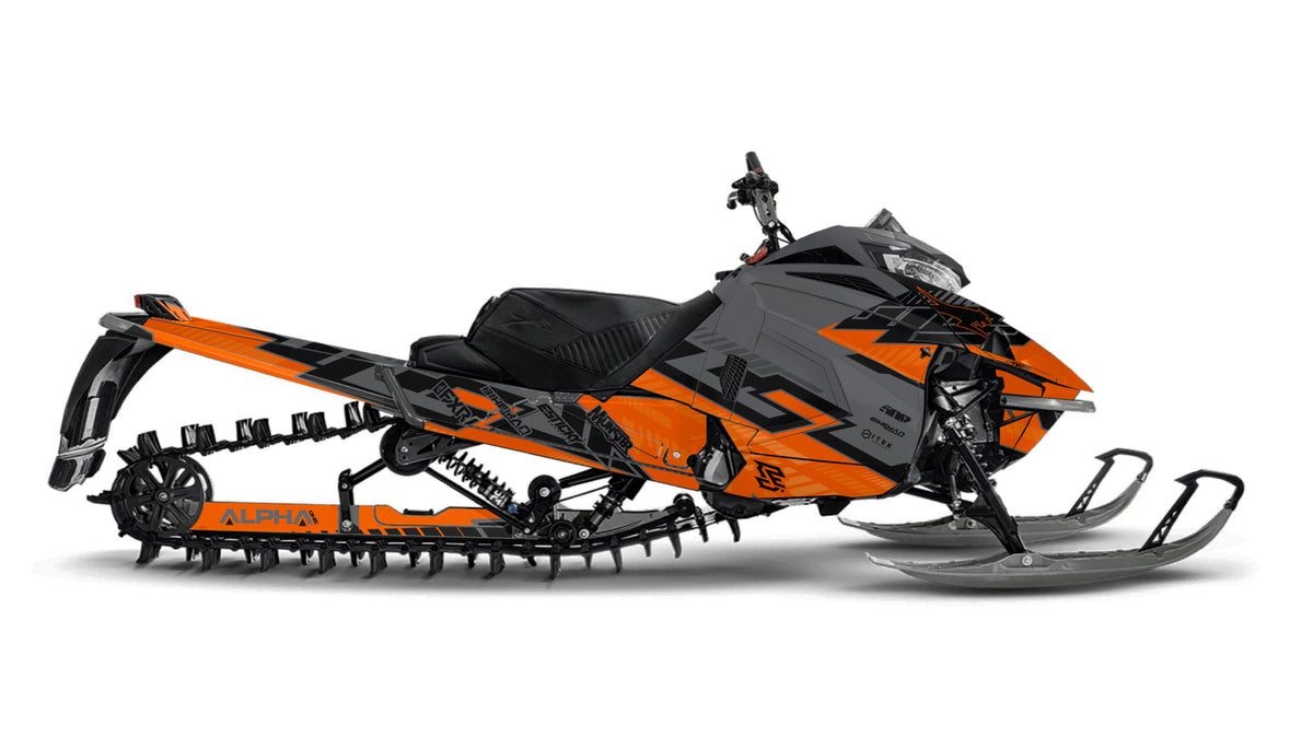 SKINZ NXT LVL プロテクティブギア　スノーモービル　シールドバッグ 即納 Arctic Cat 12-24 Skinz NXT LVL リアバンパー 162/165 黒