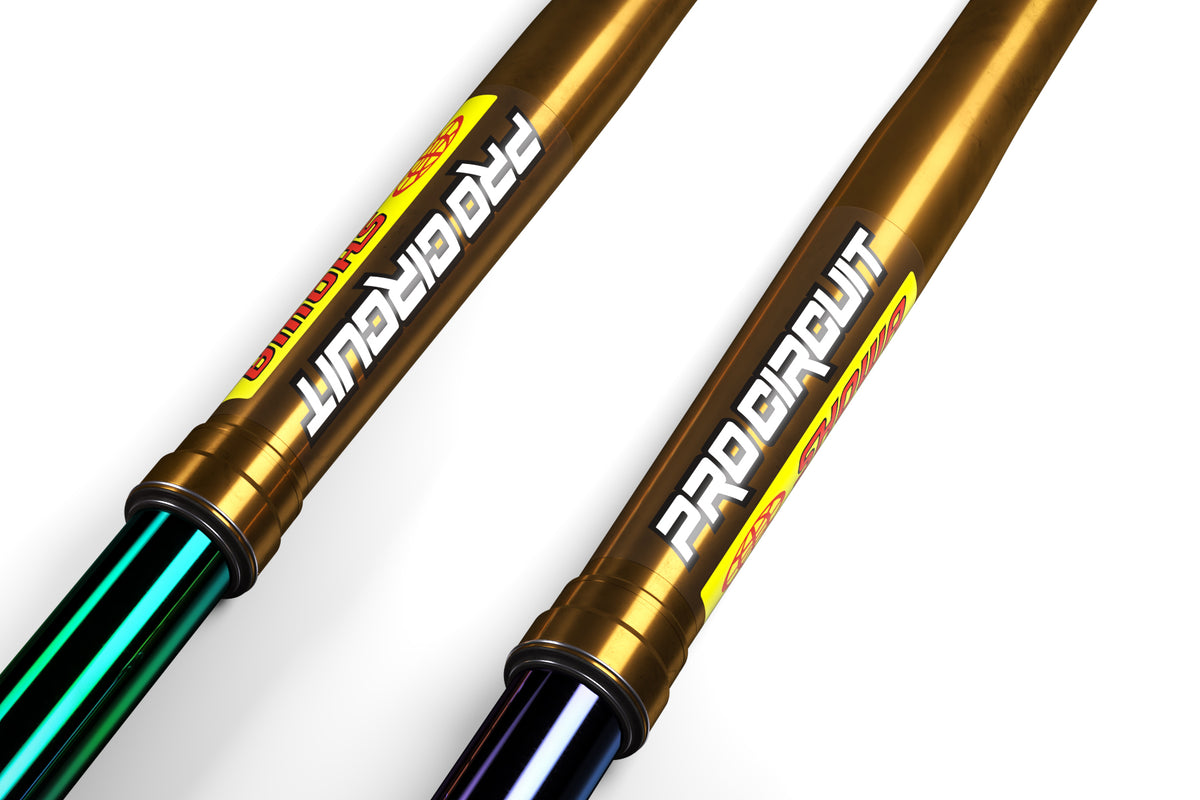 SHOWA FORK DECALS Procircuit Edition ESticky Graphics