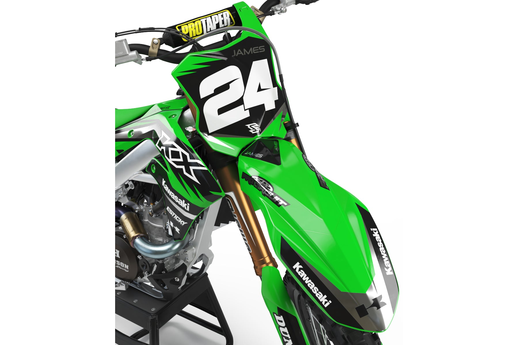 KAWASAKI FACTORY 3 – E-Sticky Graphics