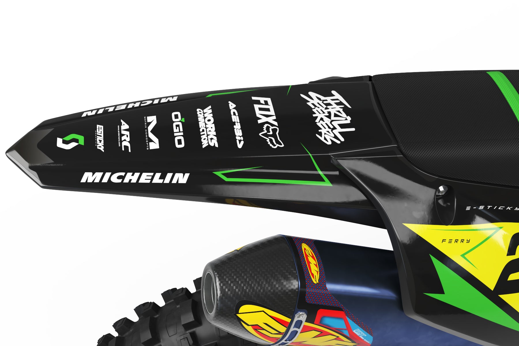 Sticky Graphics KAWASAKI S38 – E-Sticky Graphics