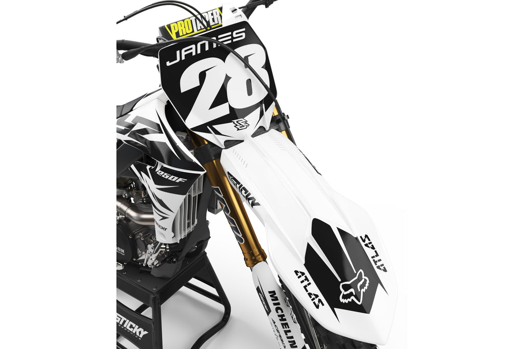 YAMAHA FACTORY 4 WHITE – E-Sticky Graphics